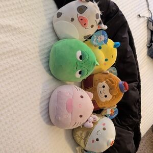 Disney Squishmallows Lot X 6